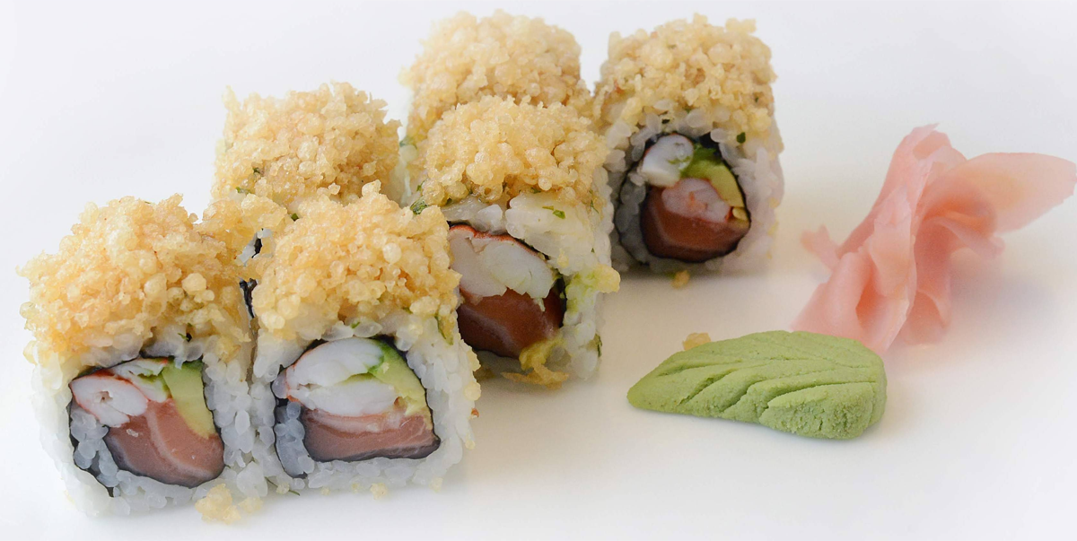 California rolls Crispy miso